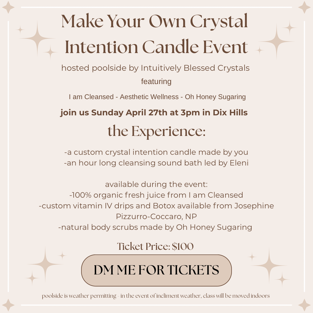 Crystal Candle Event Ticket