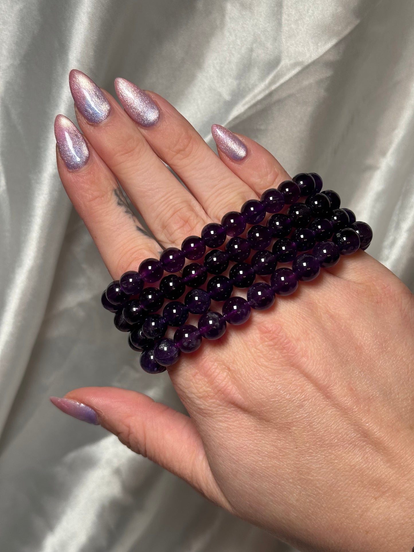 amethyst bracelet