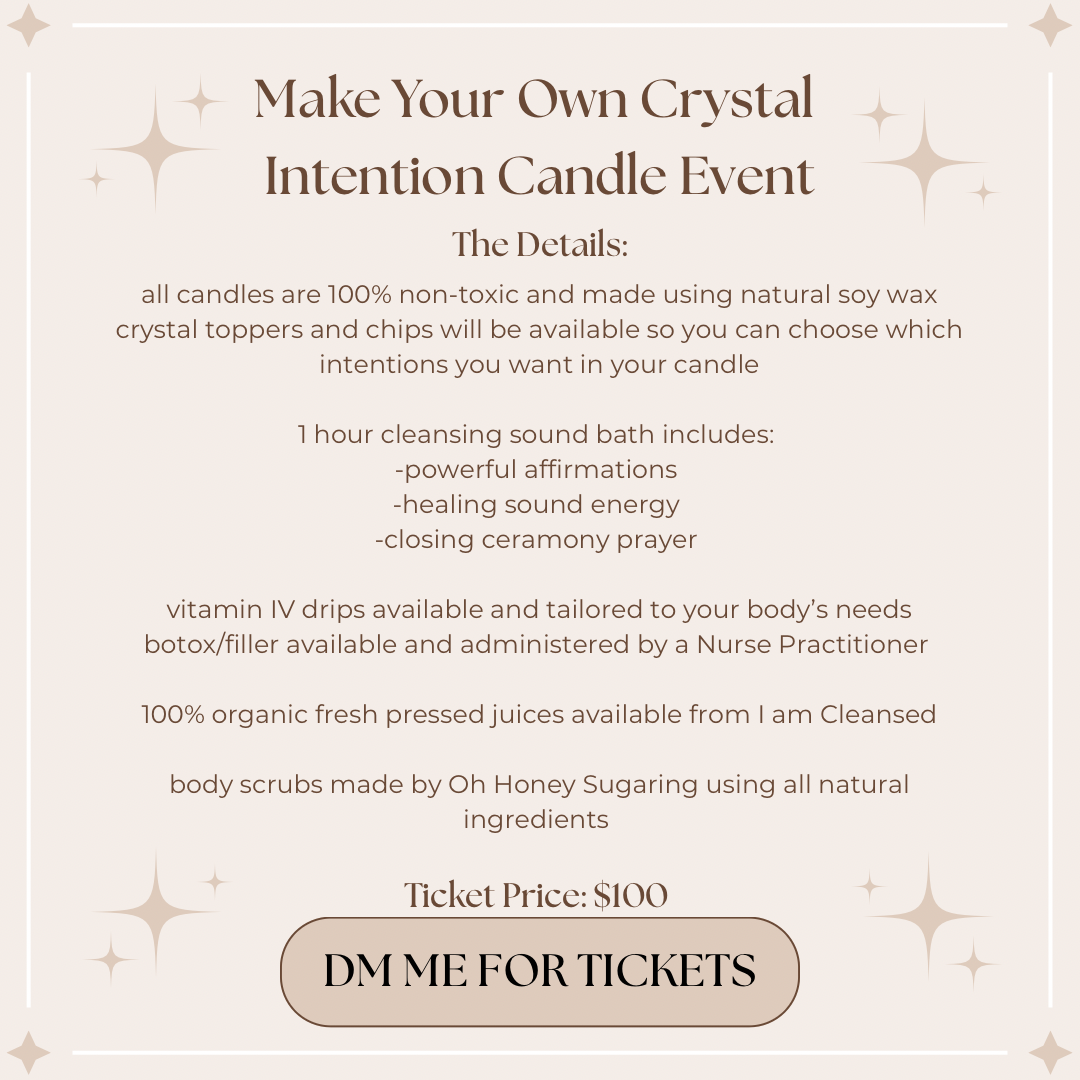 Crystal Candle Event Ticket