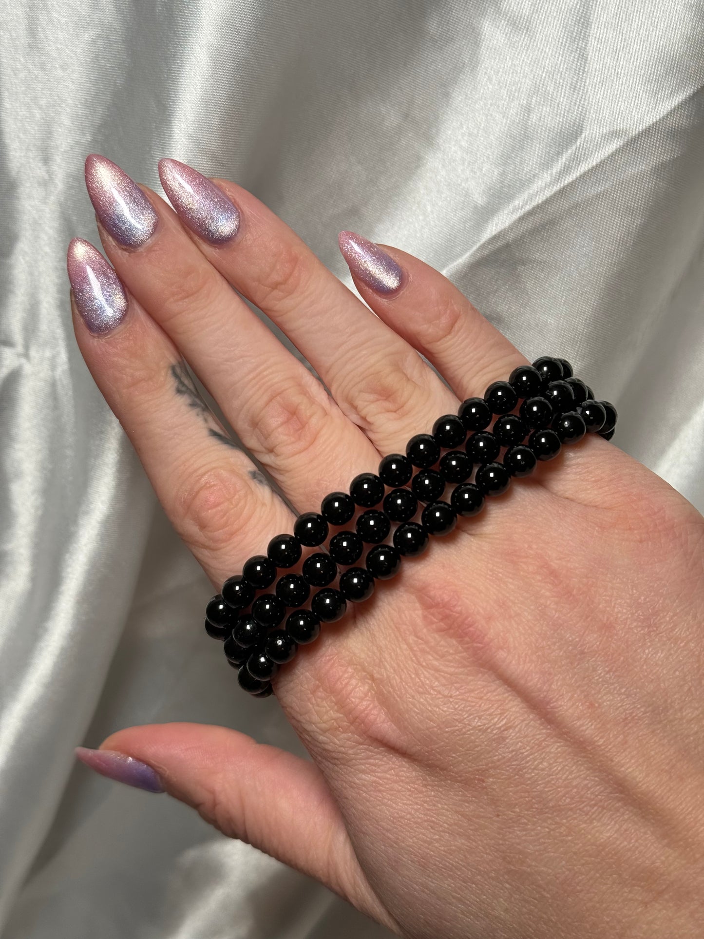 black tourmaline bracelet