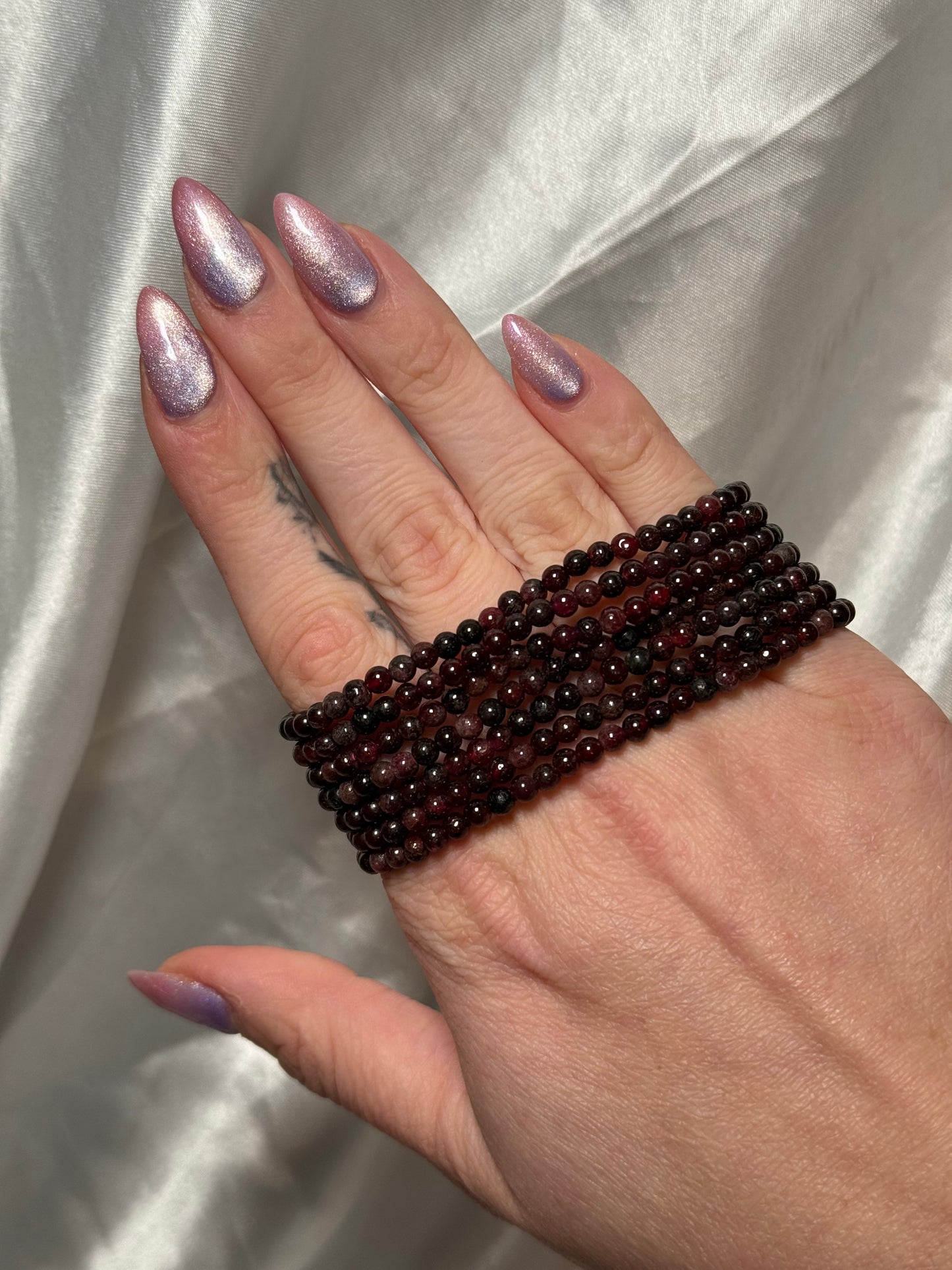 garnet bracelet