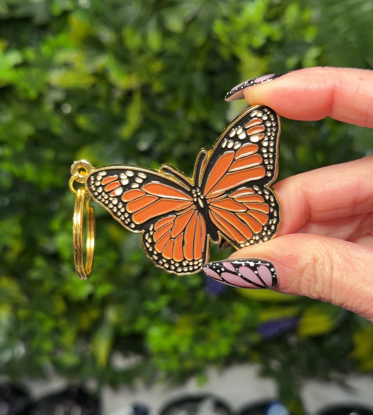 Monarch Butterfly Keychain