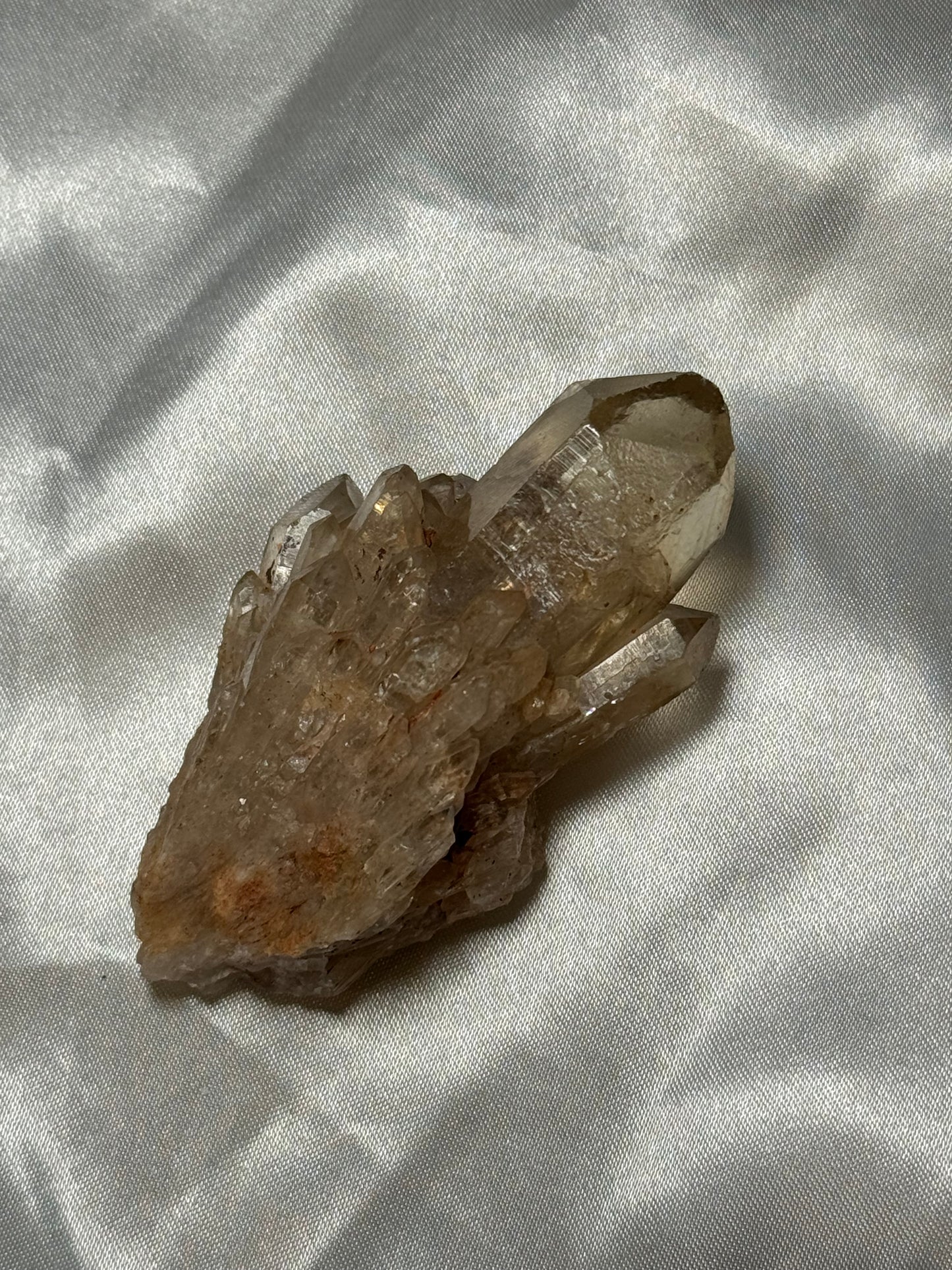 natural citrine cluster