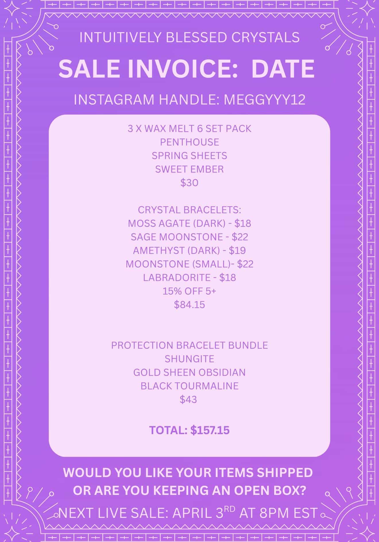 meggyyy12 - closed!