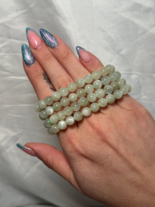 sage moonstone bracelet